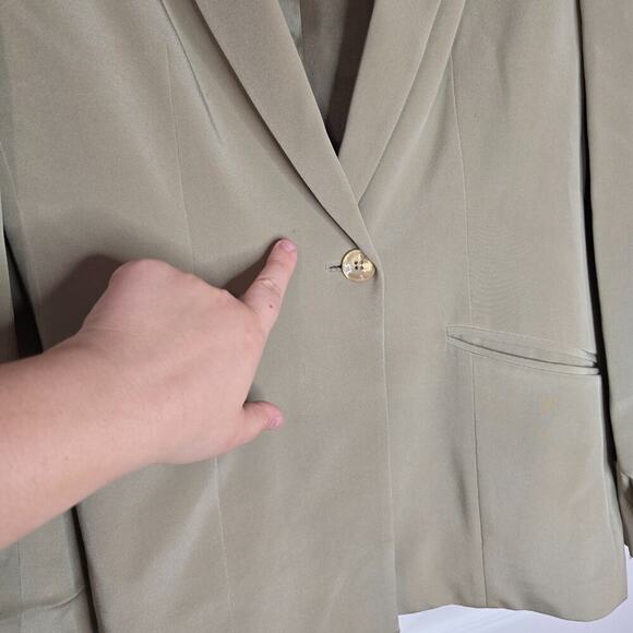 Jones New York Silk Business Blazer Size 4 - Picture 7 of 7